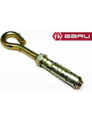 Marsilyan™- Gömlekli Kancalı Kapalı Çelik Dübel M8 - 5 Adet