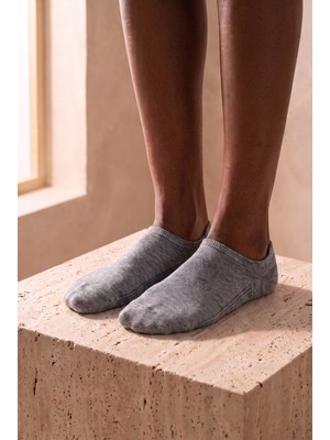 Katia & Bony Unisex Sneaker Step Çorap Koyu Gri