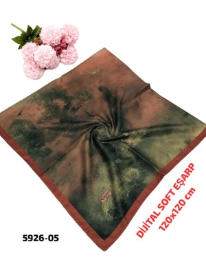 Sedef 120 cm Soft Eşarp Büyük Eşarp