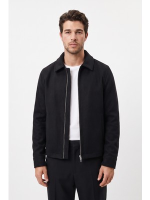 Mach Erkek Regular Fit Içi Kapitoneli Premium Ithal Kumaş Kaşe Ceket