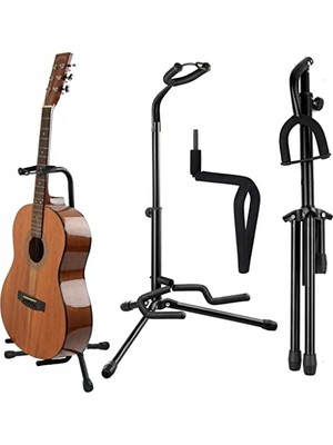 AKS Stg 101 Gitar Standı Saz Bağlama Enstrüman Gitar Sehpası