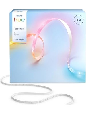 AKS Philips Hue Essential LED Şerit 5 Metre - 15.000 Saat Ampul Kullanım Ömrü          [enerji Sınıfı G]