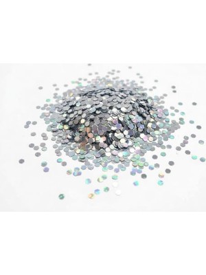 AKS Epoksi Reçine Sim & Glitter Seti, Mum Simi, Beton Hobi Kendin Yap (Gümüş1)
