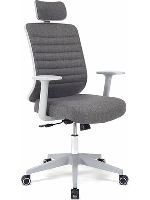 AKS Zeon Büro Ofis Sistemleri // Comfort Plus Mood Gray Yönetici Koltuğu Ofis Çalışma Koltuğu