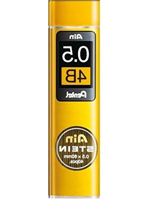 AKS 0.5 mm Çizgi Kalınlığında 4b Sertlikte Taş Kurşun Kalem Ucu Seti