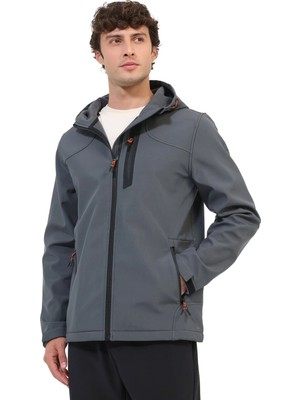Lumberjack Softshell Erkek Gri ml New Trend 5GT17