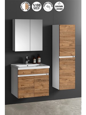 Özceden 65+35 Çiğdem Kasa Beyaz Kapak Atlantik Çam