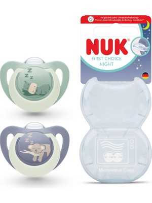 AKS Nuk Fc Night 2'li Gece Emzik, 18-36 Ay, Hipo/koala