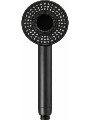 AKS Busstier 5 Fonksiyonlu Orta Delikli Yuvarlak Duş Başlığı, Masaj, Yağmurlama, Tazyikli Basınçlı, Su Tasarruflu, Kolay Temizlenebilir, Modern Ergonomik Tasarım, Lüks Banyo Duş Başlığı, Tüm Duş Sistemler