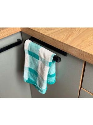 AKS Dolap Kapağı Havluluk – Mutfak ve Banyo Için Kapak Üstü Havlu Askısı, Metal Havlu Tutucu | Pla 3D Baskı