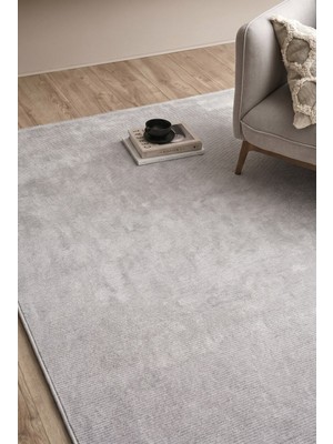 Naar Loya 3004 Gri Modern Bambu Halı