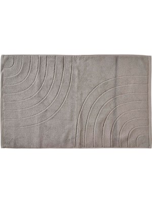 AKS Zone Denmark Time Banyo Paspası Beton RENGI%100 Pamuk 50X80 cm