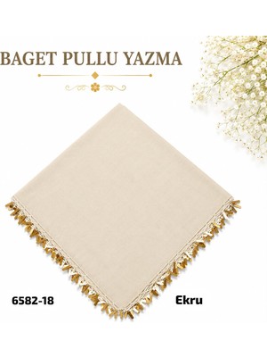 Sedef Baget Pullu Yazma