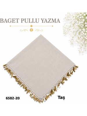 Sedef Baget Pullu Yazma