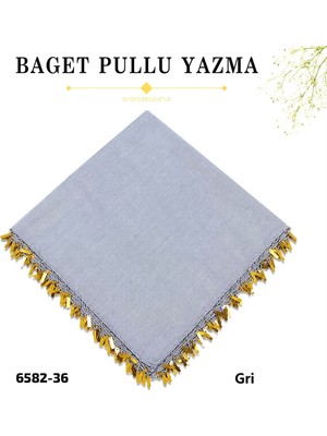 Sedef Baget Pullu Yazma