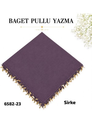 Sedef Baget Pullu Yazma
