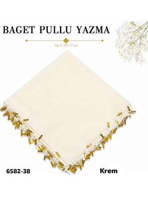 Sedef Baget Pullu Yazma