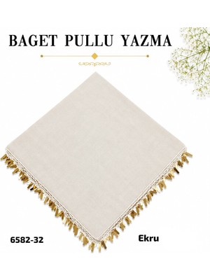 Sedef Baget Pullu Yazma