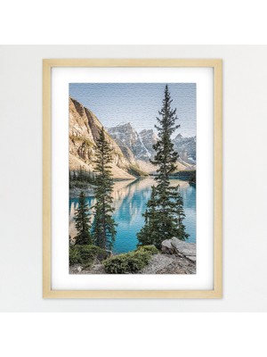 AKS Mcs Yapbozlar Için Çerçeve, Doğal, 50,8 x 68,5 cm Veya Daha Küçük