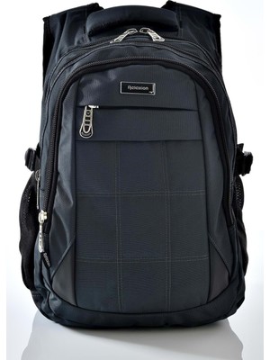 AKS Relaxion 2227 Yarasa Sırt Çantası, Lacivert, Laptop Bölmeli, Su Geçirmez, 40X15X26CM