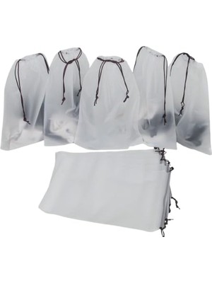 AKS Meapuff, 50 Adet Set 25X35 cm Su Geçirmez Kozmetik ve Plaj Çantası