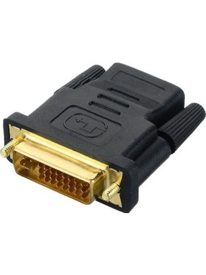 AKS Alfais 4566 HDMI Dişi DVI - I (24+5) Erkek Çevirici Dönüştürücü Adaptor