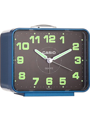 AKS Casio TQ-218-2DF Masa Saati, Mavi, Standart