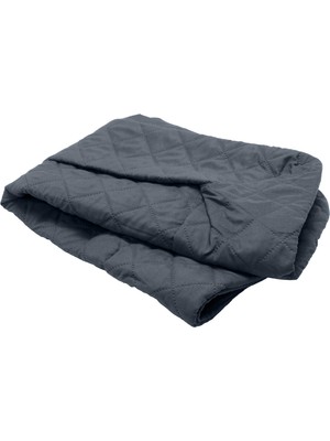 AKS Furhaven Yedek Köpek Yatak Örtüsü Kapitone Koltuk Tarzı, Makinede Yıkanabilir - Demir Gri, Jumbo Plus (Xx-Large)