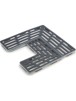 AKS Joseph Joseph 85037 Sinksaver Ayarlanabilir Lavabo Koruyucu, Gri