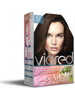 AKS Viored Color Art Set Saç Boyası 4.0 Kahve