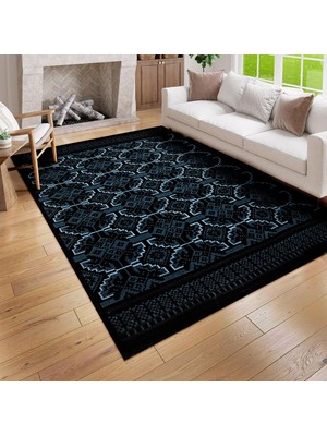 AKS Bigghome Kilim, Makinede Yıkanabilir, Modern Desenli, 120 * 180 Cm, SA25AT