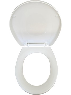 AKS Klozet Kapağı, Akdeniz Modeli Duroplast Malzeme, Beyaz, Oval, Yavaş Kapanır ve Normal Kapanır Model, Tak Çıkar Menteşe Modeli (Standart Model)