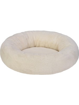 AKS Pet Comfort Hotel Mira Ekru Kedi ve Köpek Yatağı S 50CM