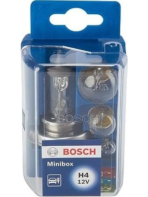 AKS Bosch Ampul Minibox 12V H4 Minibox, H4 Minibox