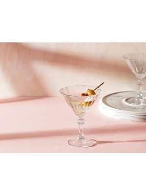 AKS Madame Coco Voyage 4-Lü Martini Kadehi Seti, Std