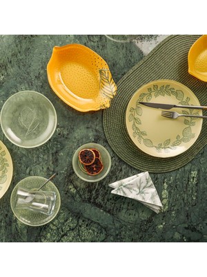 AKS Aryıldız Limon 30 Parça 6 Kişilik Kahvaltı Takımı