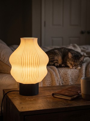 Designobee Cappadoccia - Modern Abajur ve Masa Lambası – Ambiyans Lambası, Dekoratif LED Abajur, E14 Duy