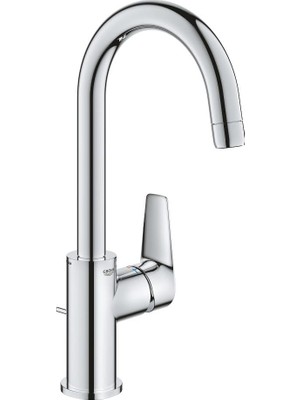 AKS Grohe Bauedge Tek Kumandalı Lavabo Bataryası 1/2" L-Boyut - 23760001
