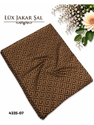 Sedef Lüx Jakar Şal