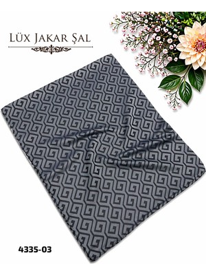 Sedef Lüx Jakar Şal
