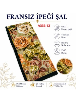 Sedef Fransız İpeği Şal