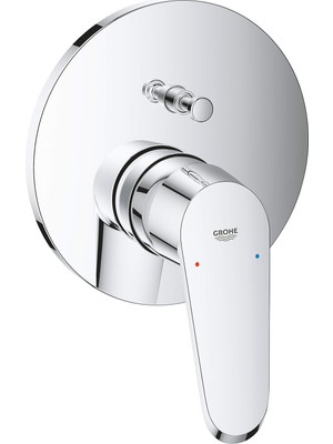 AKS Grohe Eurodisc Cosmopolitan Tek Kollu Küvet Bataryası Krom 24056002