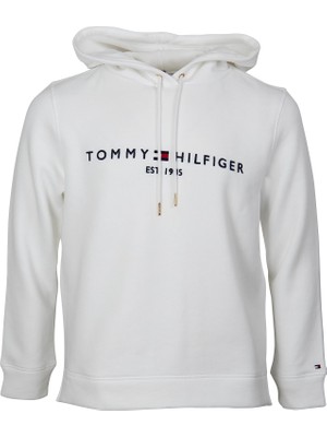 AKS Tommy Hilfiger Heritage Hilfiger Hoodie Ls Kadın Sweatshirt White L