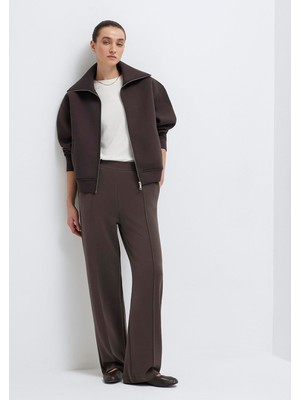 AKS Sporty Lux (Tencel Tm) Kahverengi Eşofman Altı 1010634-71603