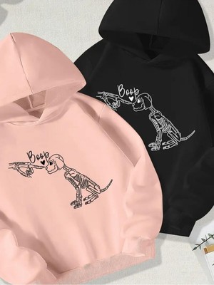 AKS Tarzsokak Renkli Kapşonlu Sweatshirt Çift Sevgili Kombinleri Couple Clothing, RENKLI-K31, M