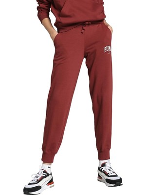 AKS Puma Kadın Puma Squad Pants Tr-Intense Red Knitted Pants M