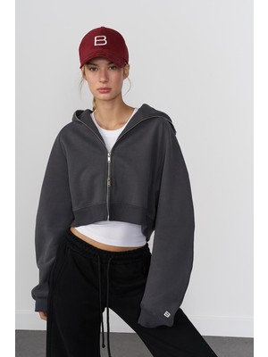 AKS Crop Hoodie
