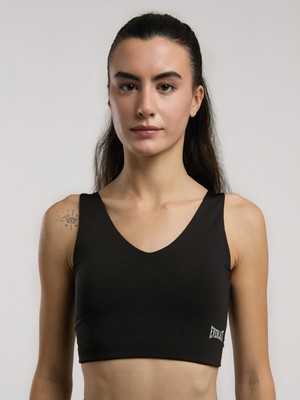 AKS Everfit Training Essentials Siyah Kadın Extended Sporcu Sütyeni