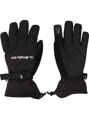 AKS Quiksilver Mission Glove Erkek Eldiveni, Siyah, Beden M