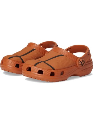 AKS Crocs Çocuk Classic Basketball Clog Terlik, 4, TYC3FD21C4BB5D945EA69E800, Kahverengi, Unisex Çocuk